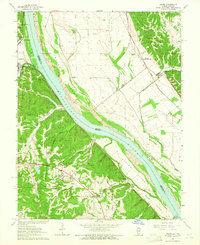 Download a high-resolution, GPS-compatible USGS topo map for Selma, IL (1965 edition)