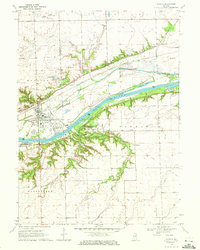 Download a high-resolution, GPS-compatible USGS topo map for Seneca, IL (1972 edition)