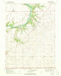 Download a high-resolution, GPS-compatible USGS topo map for Serena, IL (1972 edition)