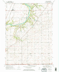 Download a high-resolution, GPS-compatible USGS topo map for Serena, IL (1972 edition)