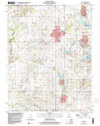Download a high-resolution, GPS-compatible USGS topo map for Sesser, IL (2000 edition)