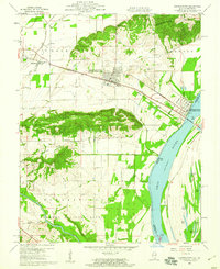Download a high-resolution, GPS-compatible USGS topo map for Shawneetown, IL (1960 edition)