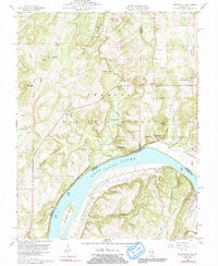 Download a high-resolution, GPS-compatible USGS topo map for Shetlerville, IL (1991 edition)