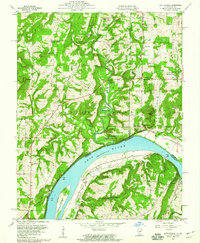 Download a high-resolution, GPS-compatible USGS topo map for Shetlerville, IL (1960 edition)