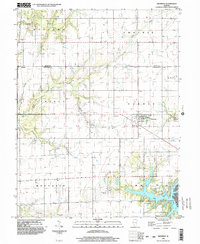 Download a high-resolution, GPS-compatible USGS topo map for Shumway, IL (2003 edition)