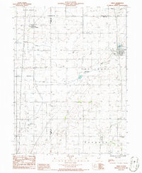 Download a high-resolution, GPS-compatible USGS topo map for Sibley, IL (1986 edition)