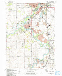 Download a high-resolution, GPS-compatible USGS topo map for South Beloit, IL (1993 edition)