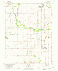 Download a high-resolution, GPS-compatible USGS topo map for South Pekin, IL (1973 edition)
