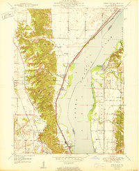 Download a high-resolution, GPS-compatible USGS topo map for Spring Bay, IL (1950 edition)