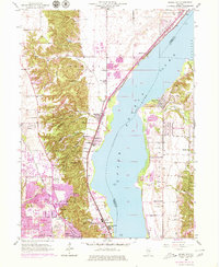 Download a high-resolution, GPS-compatible USGS topo map for Spring Bay, IL (1979 edition)