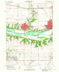 Download a high-resolution, GPS-compatible USGS topo map for Spring Valley, IL (1968 edition)