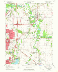 Download a high-resolution, GPS-compatible USGS topo map for Springfield East, IL (1966 edition)