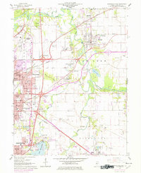 Download a high-resolution, GPS-compatible USGS topo map for Springfield East, IL (1978 edition)