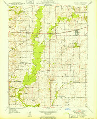 Download a high-resolution, GPS-compatible USGS topo map for St Jacob, IL (1949 edition)