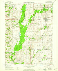 Download a high-resolution, GPS-compatible USGS topo map for St Jacob, IL (1959 edition)