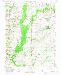 Download a high-resolution, GPS-compatible USGS topo map for St Jacob, IL (1975 edition)