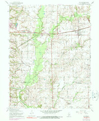Download a high-resolution, GPS-compatible USGS topo map for St Jacob, IL (1975 edition)