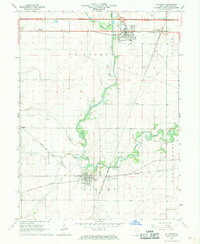 Download a high-resolution, GPS-compatible USGS topo map for St Joseph, IL (1969 edition)