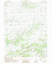 Download a high-resolution, GPS-compatible USGS topo map for St Paul, IL (1985 edition)