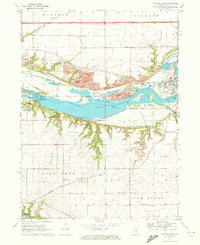 Download a high-resolution, GPS-compatible USGS topo map for Starved Rock, IL (1972 edition)