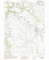Download a high-resolution, GPS-compatible USGS topo map for Ste Marie, IL (1985 edition)