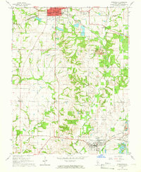 Download a high-resolution, GPS-compatible USGS topo map for Steeleville, IL (1966 edition)