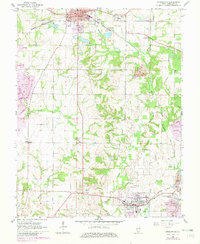 Download a high-resolution, GPS-compatible USGS topo map for Steeleville, IL (1982 edition)