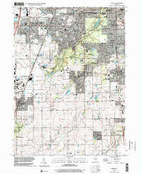 Download a high-resolution, GPS-compatible USGS topo map for Steger, IL (2002 edition)