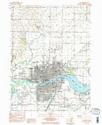 Download a high-resolution, GPS-compatible USGS topo map for Sterling, IL (1984 edition)