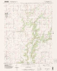 1998 Map of Stewardson East, 2003 Print