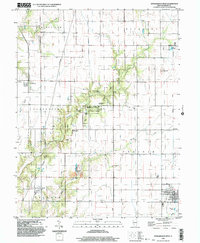 Download a high-resolution, GPS-compatible USGS topo map for Stewardson West, IL (2003 edition)