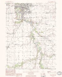 Download a high-resolution, GPS-compatible USGS topo map for Streator South, IL (1984 edition)