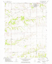 Download a high-resolution, GPS-compatible USGS topo map for Stronghurst, IL (1978 edition)
