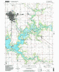 Download a high-resolution, GPS-compatible USGS topo map for Sullivan, IL (2003 edition)