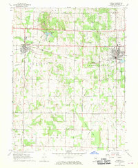 preview thumbnail of historical topo map of Sumner, IL in 1968