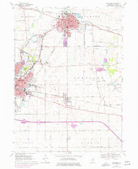 Download a high-resolution, GPS-compatible USGS topo map for Sycamore, IL (1977 edition)