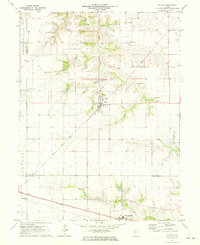 preview thumbnail of historical topo map of Tallula, IL in 1971