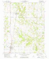 Download a high-resolution, GPS-compatible USGS topo map for Tamaroa, IL (1977 edition)