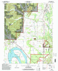 Download a high-resolution, GPS-compatible USGS topo map for Tamms, IL (1998 edition)