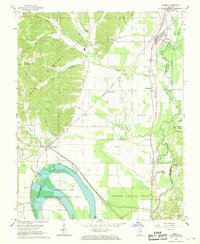 Download a high-resolution, GPS-compatible USGS topo map for Tamms, IL (1968 edition)