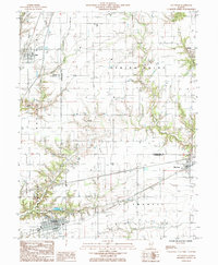 Download a high-resolution, GPS-compatible USGS topo map for Teutopolis, IL (1985 edition)