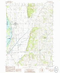 Download a high-resolution, GPS-compatible USGS topo map for Thomson, IL (1986 edition)
