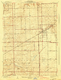 Download a high-resolution, GPS-compatible USGS topo map for Tinley Park, IL (1941 edition)