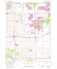 Download a high-resolution, GPS-compatible USGS topo map for Tinley Park, IL (1974 edition)