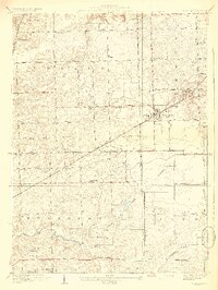 1929 Map of Tinley Park