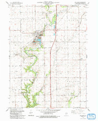 Download a high-resolution, GPS-compatible USGS topo map for Troy Grove, IL (1993 edition)