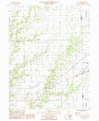 Download a high-resolution, GPS-compatible USGS topo map for Union Center, IL (1985 edition)