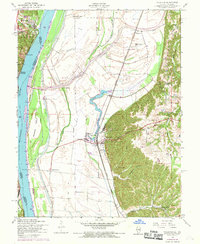 Download a high-resolution, GPS-compatible USGS topo map for Valmeyer, IL (1969 edition)