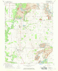 Download a high-resolution, GPS-compatible USGS topo map for Vergennes, IL (1970 edition)