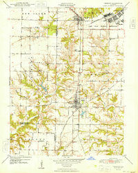 preview thumbnail of historical topo map of Vermont, IL in 1948